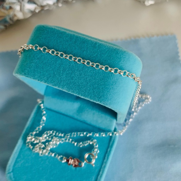 Tous Balls Beaded 925 Silver Sparkling Clavicle Chain Choker Long Necklace - Picture 10 of 11